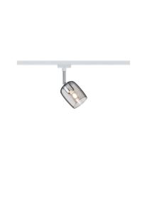 Paulmann URail Skinnespot Blossom Enkelt spot G9 max. 10W dæmpbar 230V Hvid/Grå