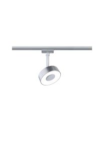 Paulmann URail LED-skinnespot 3-Step-Dim Circle Enkelt spot 180lm 5W 4000K dæmpbar 230V Krom mat
