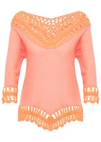 IZIA, Damer, Tunika, Orange / Laks, Størrelse XS/S