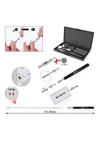 KS Tools Serie di specchi di ispezione flessibile, 5pz.