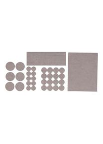 BGS Do it yourself Serie di feltrini adesivi, beige, 38pz.