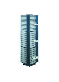 Raaco Torre girevole per caricatore in acciaio serie 1200, vuota