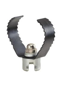KS Tools Raschiatore a forcella seghettata, Ø125mm, spirale 32mm