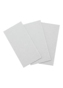 BGS Do it yourself Feltrini adesivi, piastre, bianco, 100 x 200mm, 3pz.