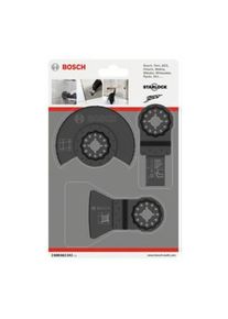 Bosch Set base per piastrelle per utensili multifunzione 3 pezzi