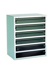 Raaco Deposito minuteria ESD 250/6-3 l=357xP=255xH=435mm, 6 cassetti