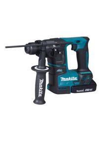 Makita Martello perforatore a batteria SDS-PLUS 18V/2,0Ah, 2 batterie + caricabatterie in MAKPAC DHR171RAJ