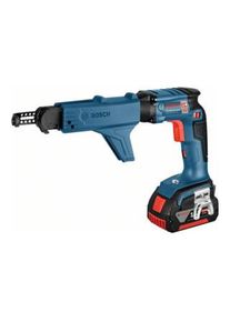 Bosch Avvitatore per costruzioni a secco a batteria GSR 18 V-EC TE, con 2 batterie agli ioni di litio da 5,0 Ah, MA 55 L-BOXX