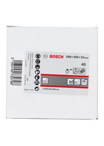 Bosch Rullo abrasivo a lamelle 19mm 40 100mm