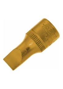 Hazet Inserto chiave a bussola per giraviti 8503-1.2X8, Attacco quadro, cavo, 6,3mm (1/4"), Profilo ad intaglio, 1.2x8mm