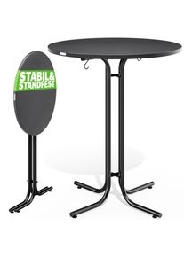 Casaria Statafel Grijs 110x80cm opklapbaar