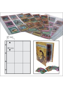 Safe 5484XL 50 Ersatzblätter für Sammel-, Sport- und Autogrammkarten 9