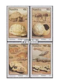 Namibia - Südwestafrika 789-792 (kompl.Ausg.) FDC 1995 Fossilien