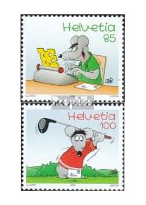 Schweiz 1915-1916 (kompl.Ausg.) postfrisch 2005 Comics Uli Stein