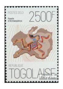 Togo 5140 (kompl. Ausgabe) postfrisch 2013 Fossilien und Vulkane