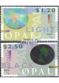 Australien 1466-1467 (kompl.Ausg.) gestempelt 1995 Edelstein