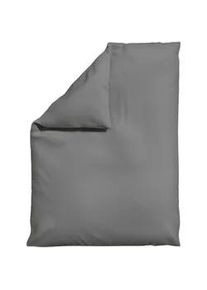 Schlafgut Bettdeckenbezug , Grau , Textil , Uni , 155x220 cm , Textiles Vertrauen - Oeko-Tex®, AZO-frei, Bsci, Oeko-Tex® Standard 100, Oeko-Tex® Made IN Green , pflegeleicht, atmungsaktiv, bügelleicht, schadstoffgeprüft, weiche und anschmiegsame Oberfläche, bio , Heimtextilien, Bettwäsche & Leintücher, Bettwäsche, Jersey-bettwäsche