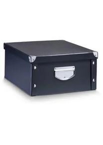 zeller Xxxl Aufbewahrungsbox , Karton , 40x33x17 cm , Tragegriff, nachhaltig , Ordnen & Aufbewahren, Dekoboxen & Aufbewahrungsboxen, sonstige Boxen