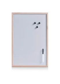 zeller Xxxl Magnettafel , Naturfarben , Holz , 40x60x1.5 cm , Bilder & Rahmen, Pinnwände & Magnettafeln