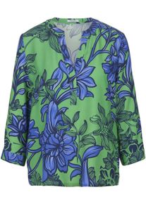 Peter Hahn - Blouse, groen, Maat 36, viscose
