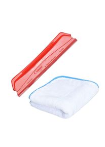 Zestaw do osuszania California Dry Blade czerwony + biała ściereczka