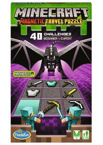 Ravensburger Minecraft Magnetic Travel Puzzle | From age 8 +