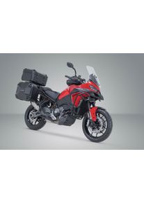 SW-Motech Adventure set DUSC with top case XL. Black. Ducati Multistrada V2 / V2 S (24-).