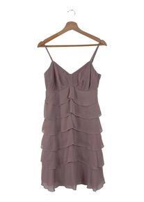 Esprit Sommerkleid Lila Rüschen Elegant Midikleid Gr. 36 S Vintage