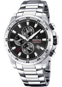 FESTINA Uhr Damen rot / schwarz / silber / weiß Größe One Size