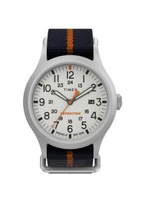 Timex Analoguhr 'Expedition North® Sierra' Herren blau / orange / silber Größe One Size