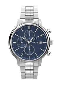 Timex Analoguhr 'Chicago' Herren marine / silber Größe One Size