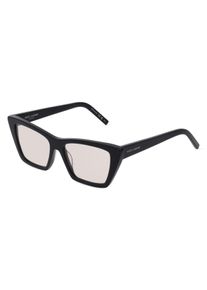 SAINT LAURENT SL 276 MICA | okulary przeciwsłoneczne | Kształt okularów: motyl, tworzywo sztuczne, czarny