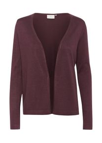 Kaffe Dames Gebreid vest 'KAFenia' chocoladebruin L