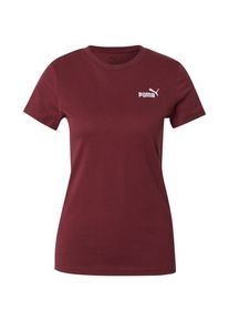 Puma Dames Functioneel shirt 'ESS Small No. 1' karmijnrood XS