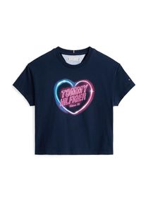 Tommy Hilfiger Shirt navy / aqua / rosa 140