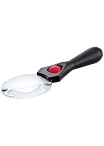 Lindner 7114 Randlose, asphärische LED-Lupe - 3x/5x