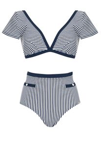 Sunflair Bikini Damen navy / weiß Größe XXL