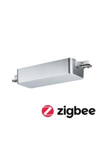 Paulmann URail Rail adapter Smart Home Zigbee 3.0 Dimm/Switch 155x56mm Chrome matt