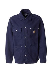 Carhartt Work In Progress Carhartt WIP Prechodná bunda 'Walter Chore' Muži námornícka modrá / oranžová / šedobiela S