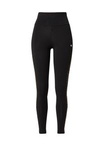 adidas originals Legginsy dla kobiet brązowy / szary bazalt / czarny Rozmiar XXS