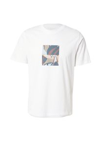 Jack & Jones JACK & JONES Koszulka dla mężczyzn gołąbkowo niebieski / oliwkowy / biały Rozmiar S