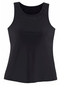 Lascana Bade-Shirt Damen schwarz Größe L