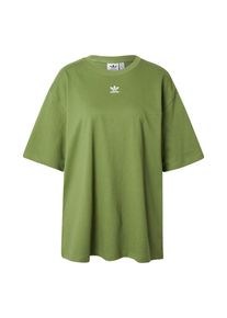 adidas originals Dames Shirt 'Essentials' groen / wit XXXS-XXS