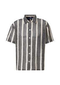 Jack & Jones JACK & JONES Heren Overhemd 'JORBellagio' ecru / zwart L
