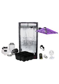 DiamondBox SL100 100x100x200 cm Odlingstält Kit LED Lumatek ATS300W PRO