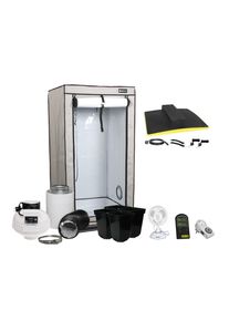 Homebox 80x80x180 cm 3 Plants Premium Kit LED Garden Highpro LEDMAXECO 150W