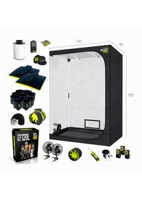 Garden Highpro 120x60x180 cm Odlingstält Kit LEDMAXECO 300W