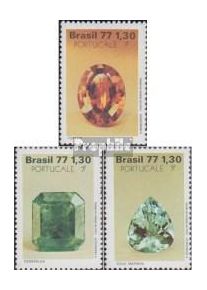 Brasilien 1629-1631 (kompl.Ausg.) postfrisch 1977 Edelsteine