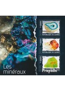 Guinea 10247-10249 Kleinbogen (kompl. Ausgabe) postfrisch 2014 Mineral