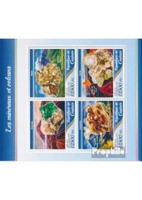 Guinea 12530-12533 Kleinbogen (kompl. Ausgabe) postfrisch 2017 Mineral